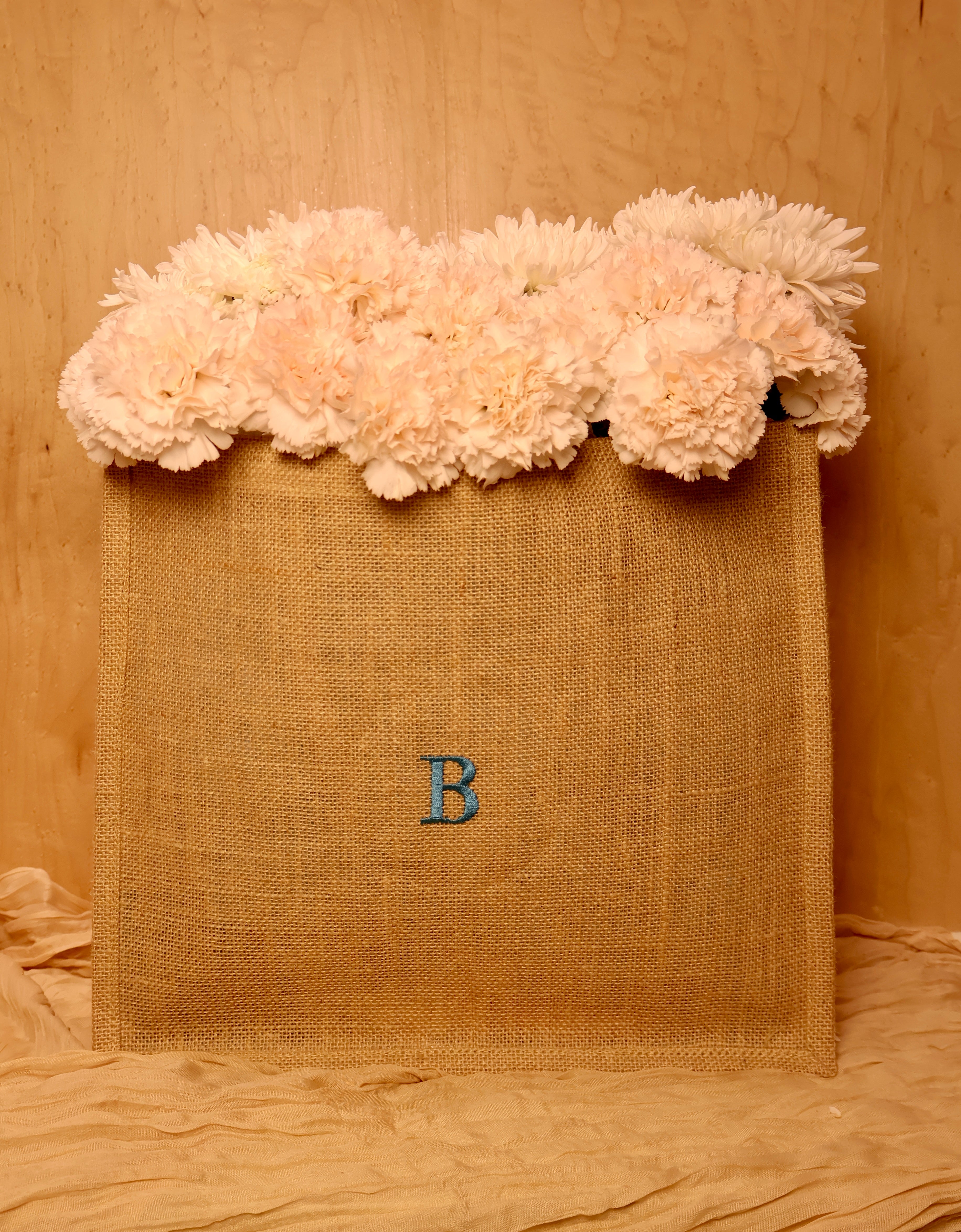 Bloom & Personalize (Medium Tote Bag)