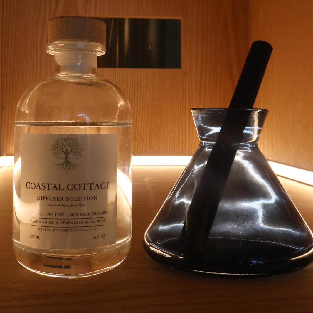Blue Diffuser With Solution