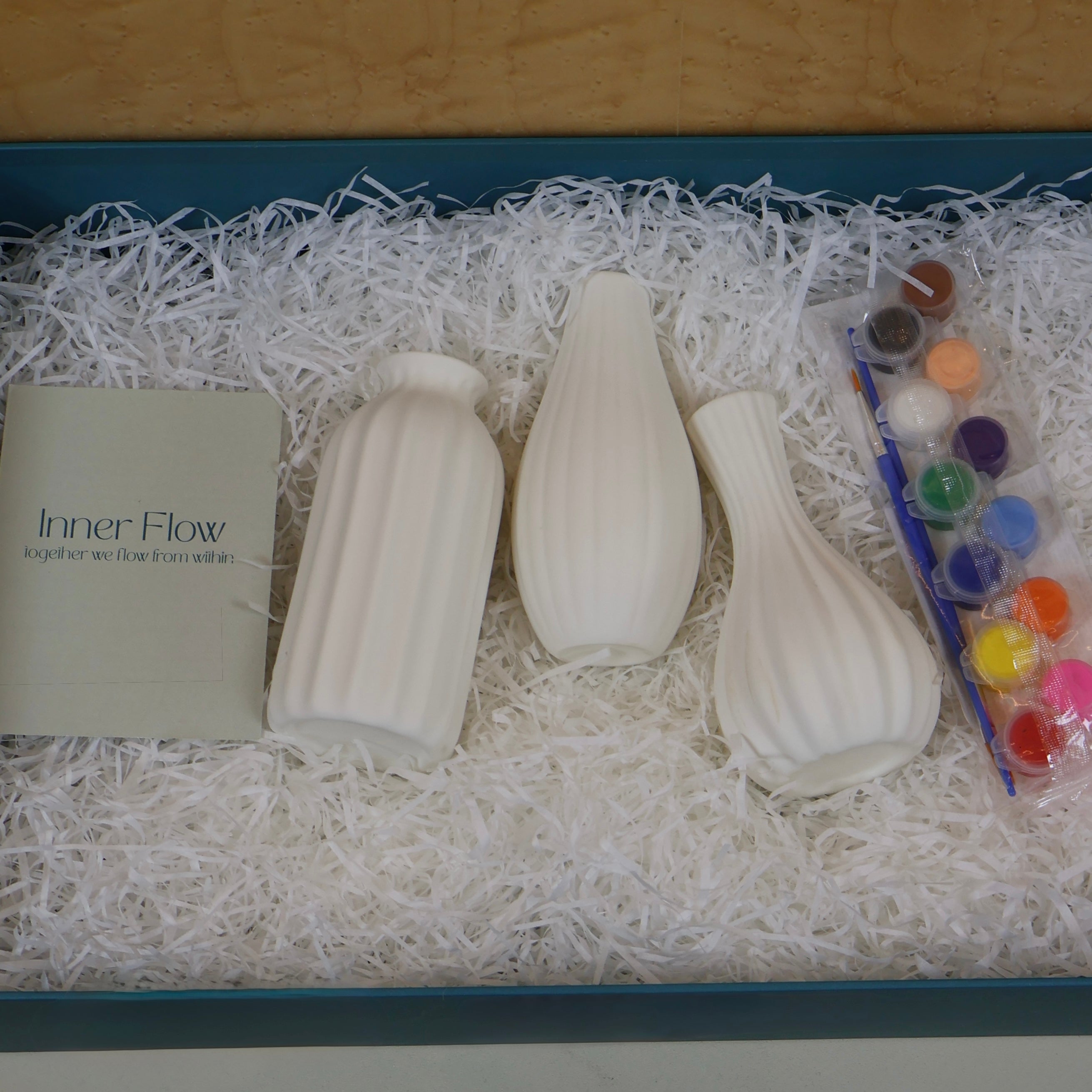 DIY White Vases (3pcs)