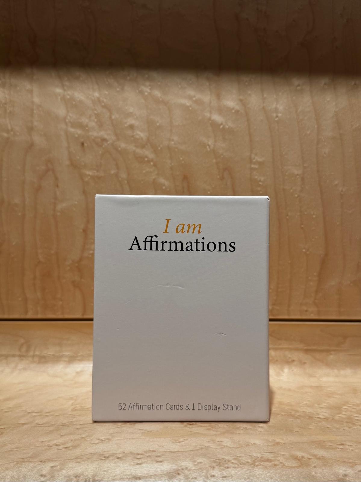 I am affirmation cards