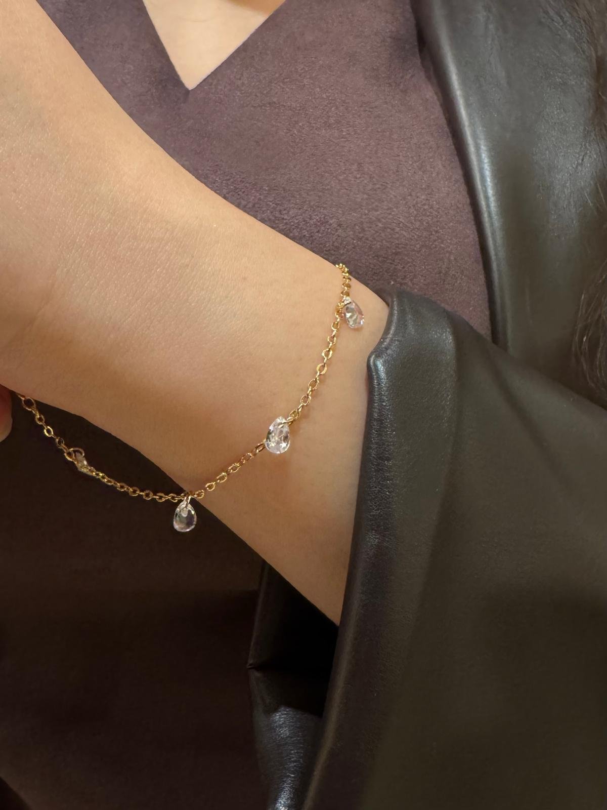 Rain anklets