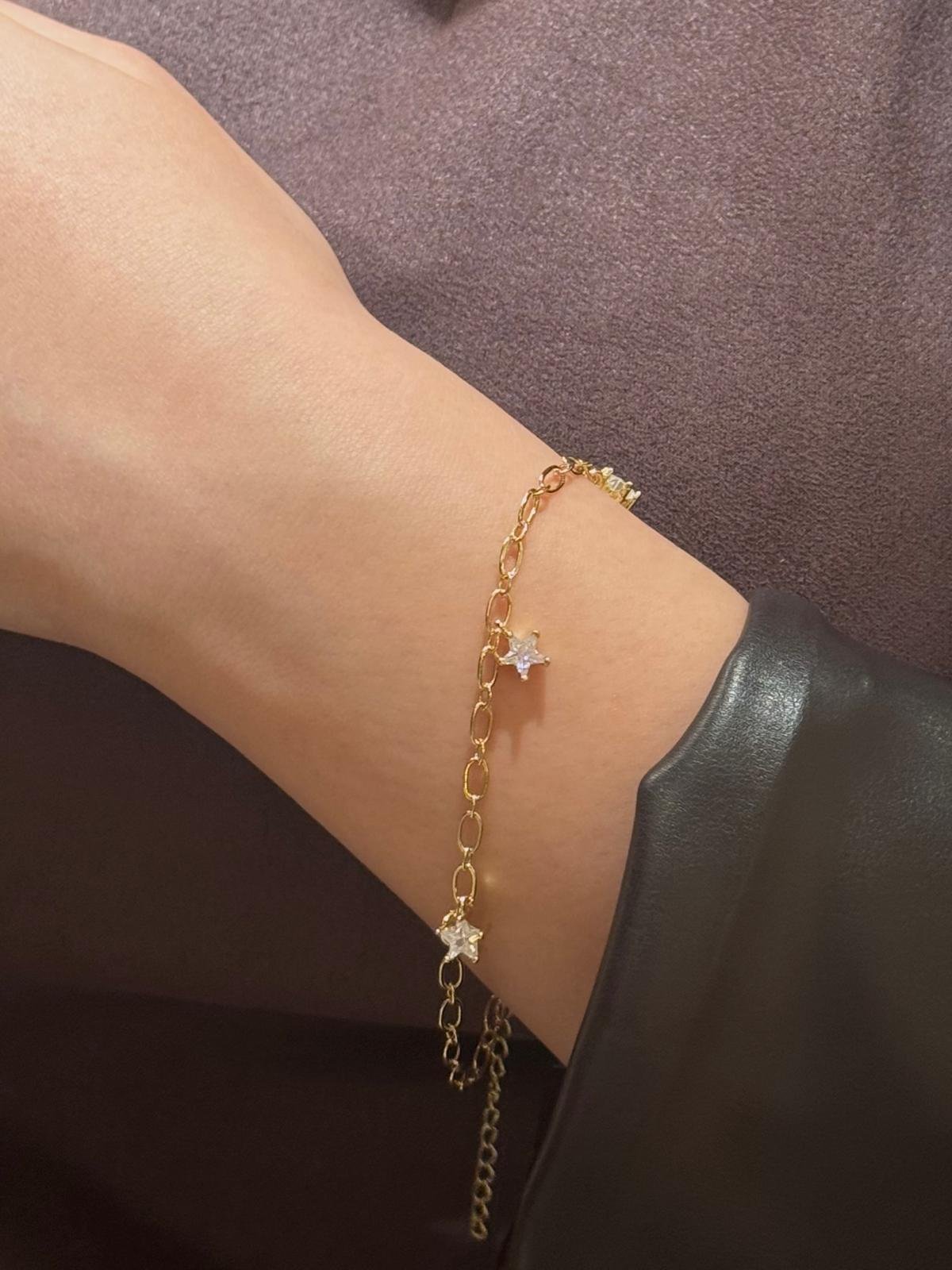 3 Stars anklets