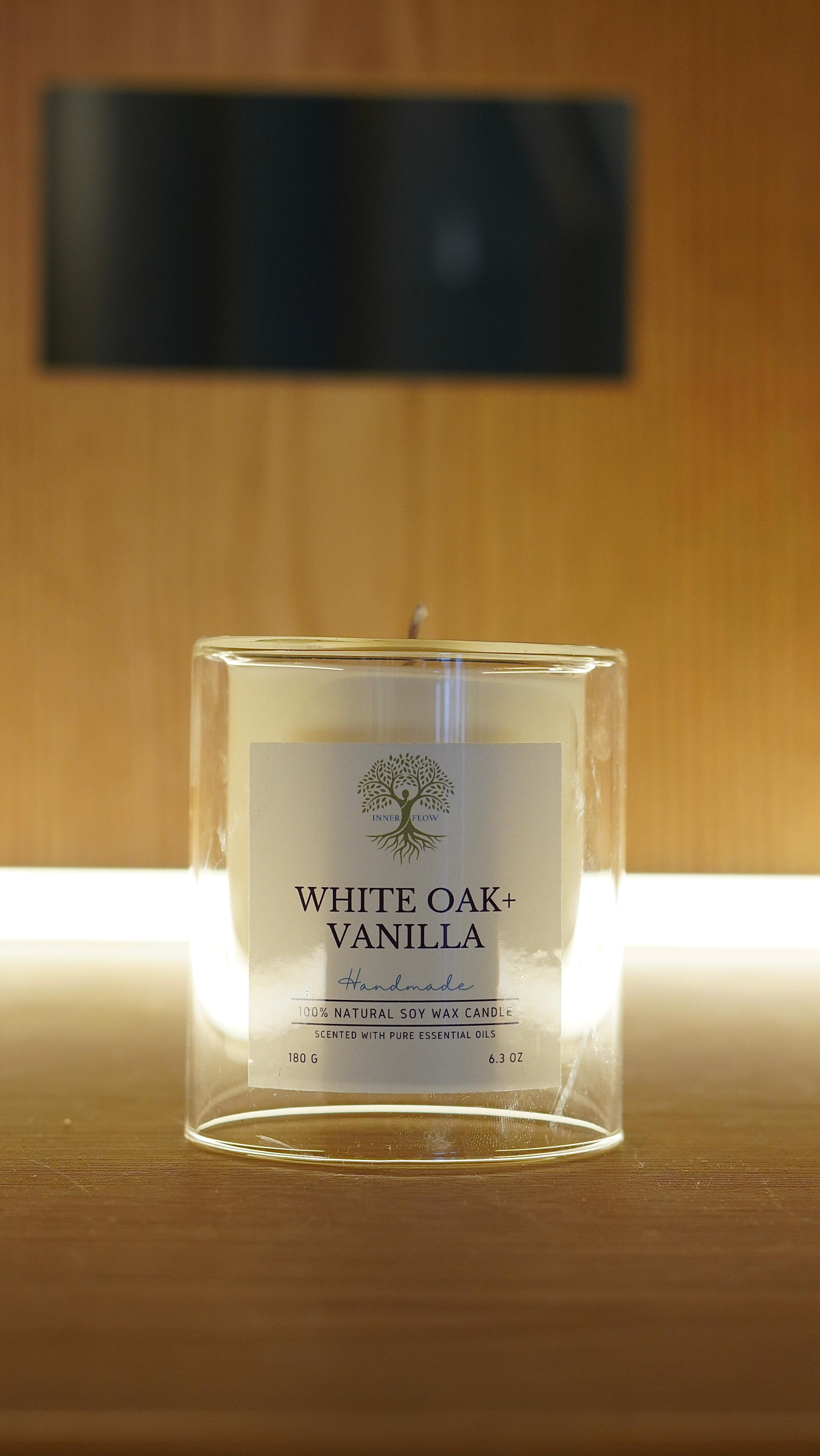 Vanilla White Oat Candle