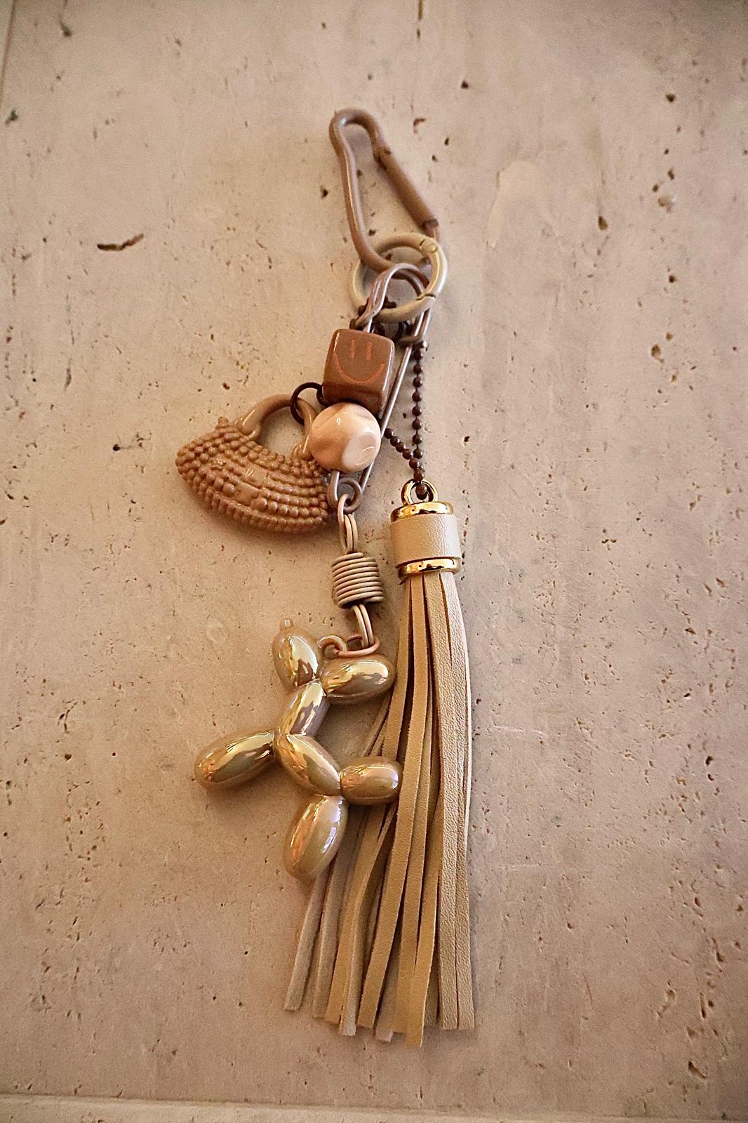 Beige Bag Chain