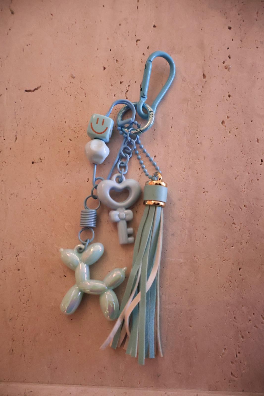 Blue Key Chain