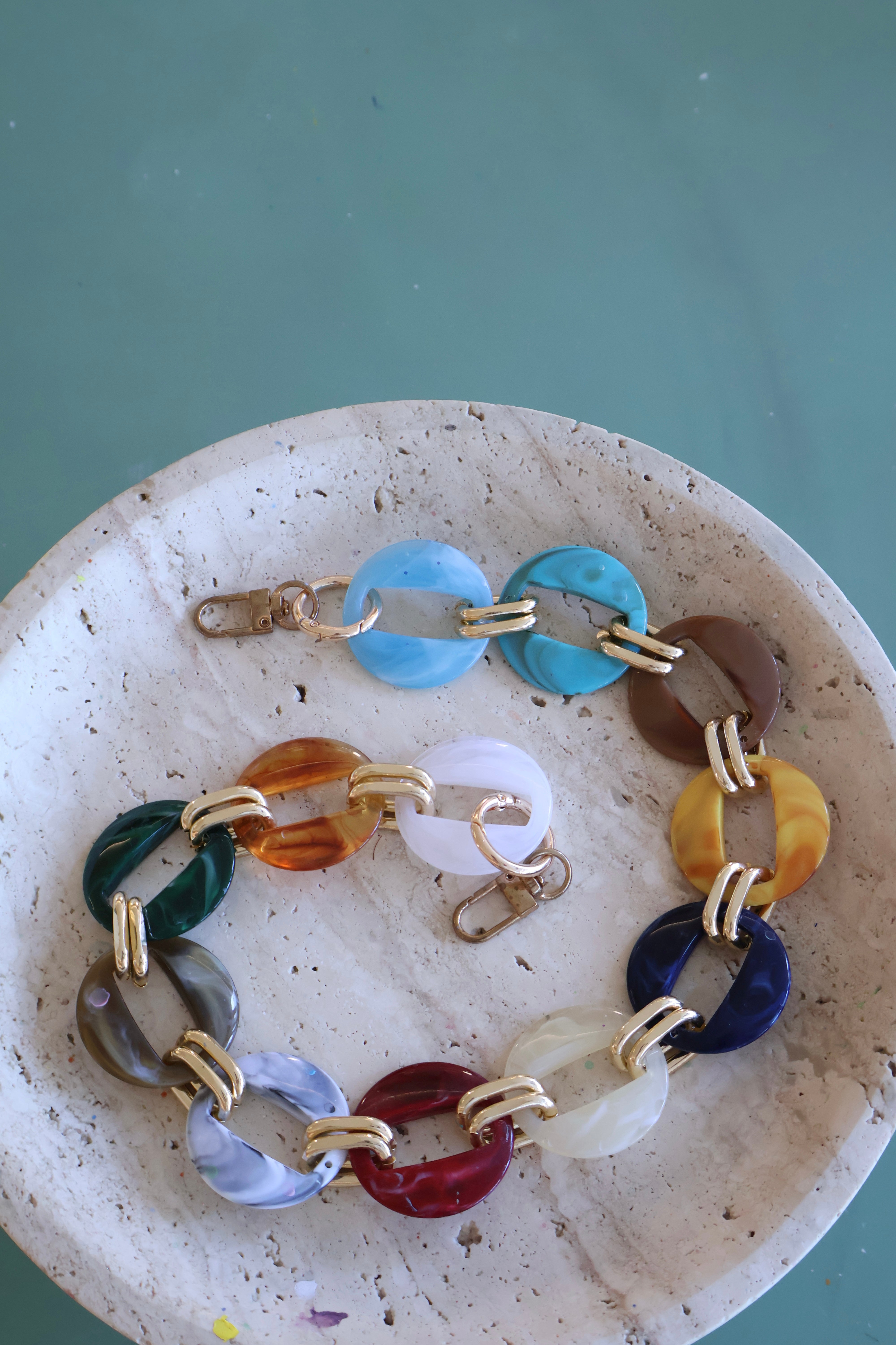 Colorful Bag Chain (Circle)