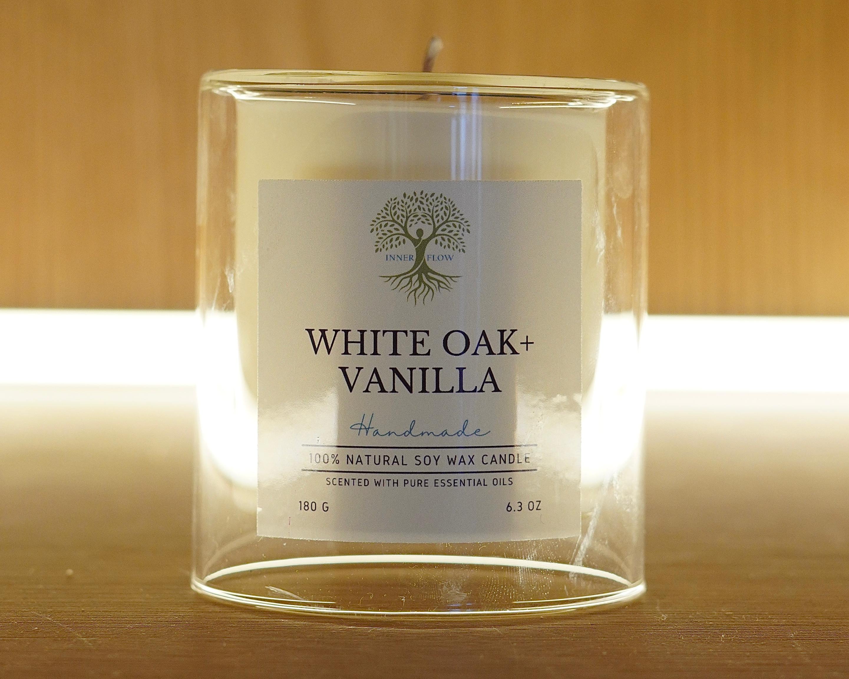 Vanilla White Oak Candle